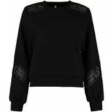 Hailys Sweater majica 'Id44a' crna