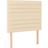  Okvir kreveta s oprugama i madrac krem 80x200 cm od tkanine | shoptok.hr
