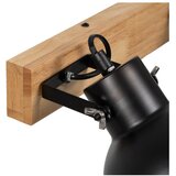 Ixia Črna/naravna stenska svetilka – | Shoptok.si