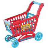  Trgovina za igru sa košarom i kolicima te puno pribora - plava | Shoptok.si