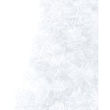  Umjetna osvijetljena polovica božićnog drvca bijela 240 cm | Eponuda.com