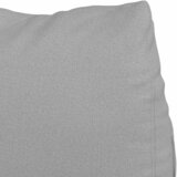  Jastuk za leđa Oblačnosiva 45 x 20 x 35 cm tkanina | shoptok.hr