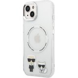 Karl Lagerfeld Magsafe ohišje za Apple iPhone 14 Plus TPU Ring Karl & Choupette, Prozorno, (21749371) | Shoptok.si