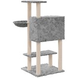  Penjalica za mačke sa stupovima za grebanje svjetlosiva 108,5cm | shoptok.hr