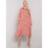 ex moda Dress-EM-SK-2909-1.10P-dark orange | Shoptok.si