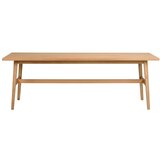 Rowico Jedilna miza v hrastovem dekorju 100x220 cm Plainfield – | Shoptok.si