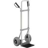 eurokraft pro aluminijast voziček za prevoz vreč, nakladalna površina šxg 280 x 250 mm, črne barve, pu-kolesa Cene