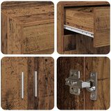 Ormarić za pohranu s ladicama Staro drvo 80 x 42.5 x 93.5 cm | shoptok.hr
