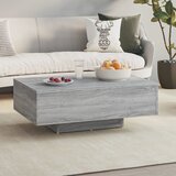 Furnova Klubska mizica siva sonoma 85x55x31 cm konstruiran les, (21913540) | Shoptok.si
