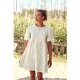 Fasardi Summer dress tied at the back, mint | Shoptok.si