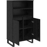 Highboard Crna 60 x 36 x 110 cm Konstruirano drvo | shoptok.hr