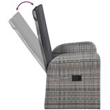  7-dijelni vrtni blagovaonski set s jastucima sivi | shoptok.hr
