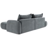 Makamii Prljavo plava sklopiva kutna garnitura (s desnim kutom/s ležaljkom) Hale – | shoptok.hr