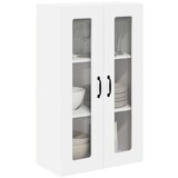 vidaXL Zidni kuhinjski ormarić Visoki sjaj bijela 60 x 31 x 100 cm | shoptok.hr