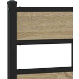 vidaXL Okvir kreveta bez madraca boja hrasta sonome 80 x 200 cm drveni | shoptok.hr