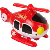  Set vatrogasne postaje sa helikopterom i autićem - crveni | shoptok.hr