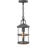 Quintiesse Hinkley Lakehouse Zunanja viseča stropna svetilka, starani cink z naplavljenim lesom, siva, IP44, (22098417) Cene