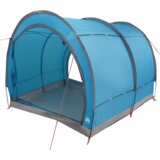vidaXL Šator za spremanje bicikala s krovom s pohranom Plava 256 x 222 x 182 cm | shoptok.hr