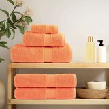  Premium brisače SOLUND 4 kos oranžna 70x140 cm 600 g/m2 | Shoptok.si