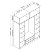 Hanah home ormar kale 5264 | ePonuda.com