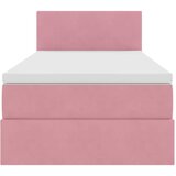  Krevet s od storage s madracem Ružičasta 90 x 190 cm Baršun | shoptok.hr