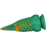 OgazR Octopuss - samoljepljivi dildo za ruku hobotnice - 21 cm (zeleno-žuti) | shoptok.hr