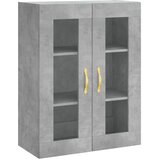  Visoka komoda siva betona 69,5x34x180 cm od konstruiranog drva | shoptok.hr