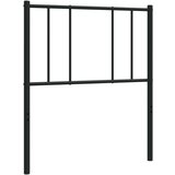  Metalno uzglavlje crno 107 cm | shoptok.hr