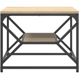  Kava Stol Sonoma hrast 51 x 50 x 40 cm Inženjerska drva i čelik | shoptok.hr