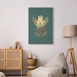  Slika - Angelic Christmas (1 Part) Vertical 80x120 Na talijanskom platnu | shoptok.hr