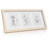 Casa Chic Moorgate, pravokotni okvir za slike, 1 okvir za 3 slike, 15 x 10 cm, nosilec, les Cene