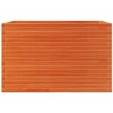  Vrtno cvetlično korito voščeno 110x60x68,5 cm trdna borovina - - Rjava - 45.3 - 110 x 60 x 68.5 cm - 2025--TOPSELLER | Shoptok.si