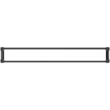  Vrtna visoka greda Črna 200 x 30 x 72 cm WPC in aluminij, (5000287771) | Shoptok.si