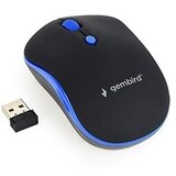  Miš GEMBIRD MUSW-4B-03-B, wireless , optical, black/blue, up to 1600 dpi | Eponuda.ba