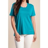 Fenzy Majica Z Okroglim Ovratnikom, Turkizna | Shoptok.si