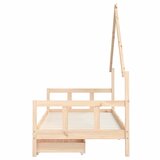  Okvir za dječji krevet s ladicama 90x200 cm od masivne borovine | shoptok.hr