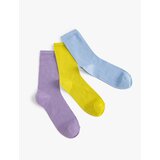 Koton 3-Piece Basic Socks Set Multicolored cene