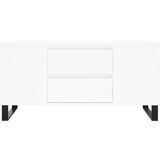  Stolić za kavu bijeli 102 x 44,5 x 50 cm od konstruiranog drva | shoptok.hr