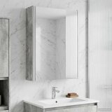  Kopalniška ogledalna omara Betonsko siva 33 x 11,5 x 50 cm, (5000233144) | Shoptok.si