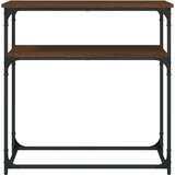  Konzolni stol smeđa boja hrasta 75x35,5x75 cm konstruirano drvo | shoptok.hr