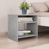  Noćni ormarići 2 kom boja betona 40x30x40 cm konstruirano drvo | shoptok.hr