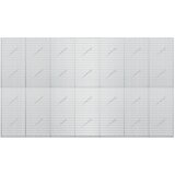  Gabion s žicom debljine 3,5 mm i mrežom 5x2,5 cm 350x10x200 cm Slike