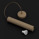  Brilagi - Visilica na sajli 1xGU10/15W/230V bež/zlatna | Eponuda.com