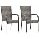  3-dijelni vrtni blagovaonski set sivi Siva | shoptok.hr