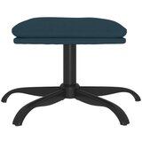  Stolček za noge moder 60x60x36 cm žamet, (20767164) | Shoptok.si
