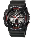 Casio G-SHOCK Muški sat GA-100-1A4DR, Crni Cene