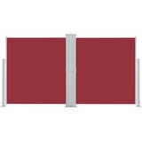  Uvlačiva bočna tenda 140 x 600 cm crvena | shoptok.hr