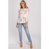 Makover Ženska bluza K099 siva | krema | ePonuda.com