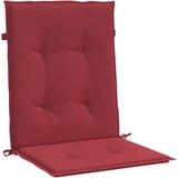  Jastuci za vrtne stolice 4 kom boja vina 100x50x3 cm od tkanine | shoptok.hr