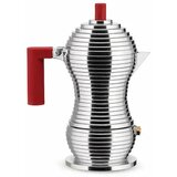 Alessi pulcina Red 3 Cups - Moka Pot